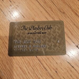 The playboy club executive key card